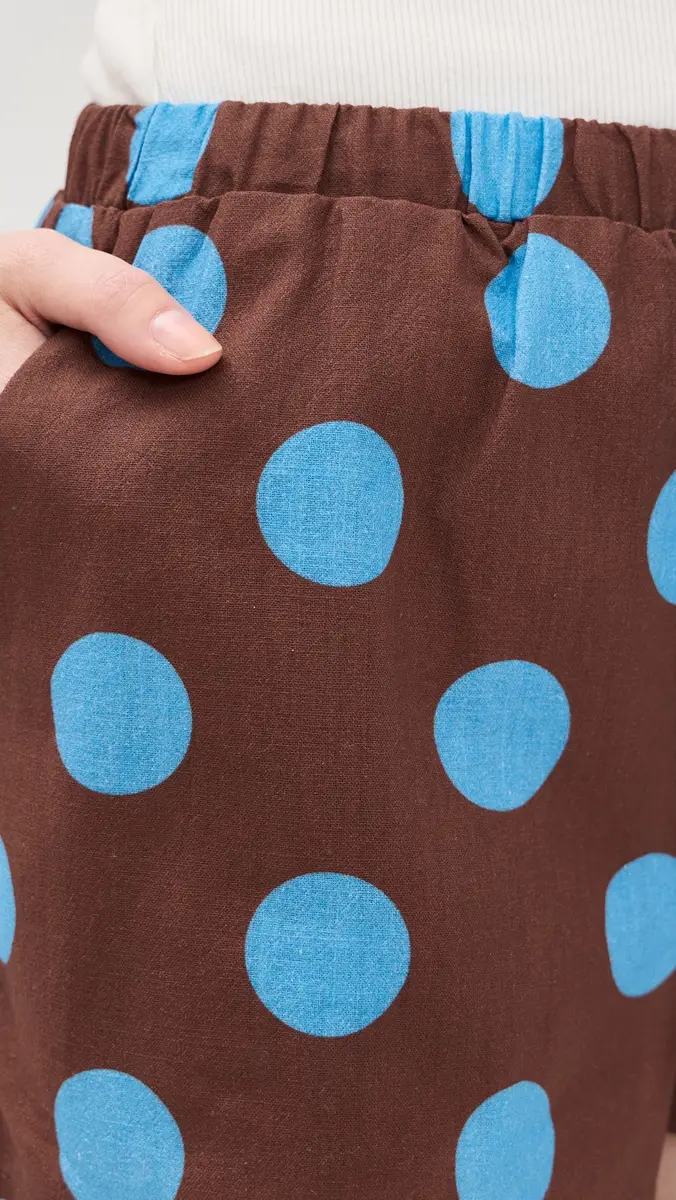 Bailey Rose Polka Dot Mini Shorts | Thumbnail 6 Bailey Rose Polka Dot Mini Shorts | Thumbnail 6