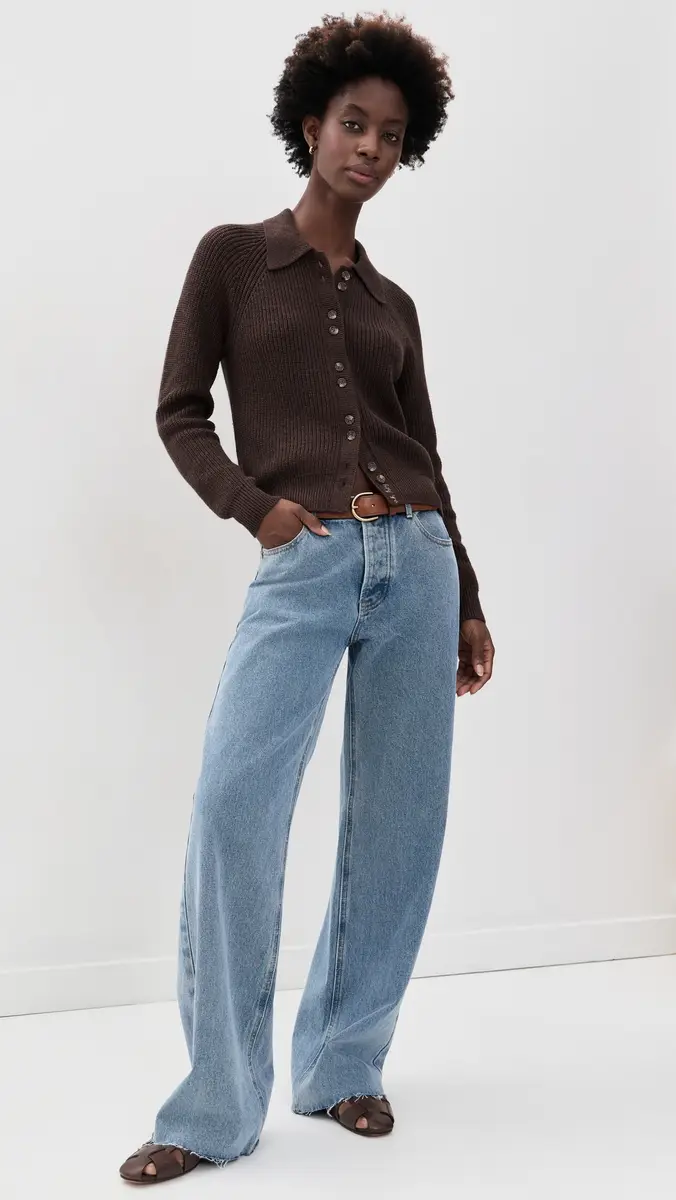 Marine Layer Robin Collared Knit Cardigan | Thumbnail 5 Marine Layer Robin Collared Knit Cardigan | Thumbnail 5
