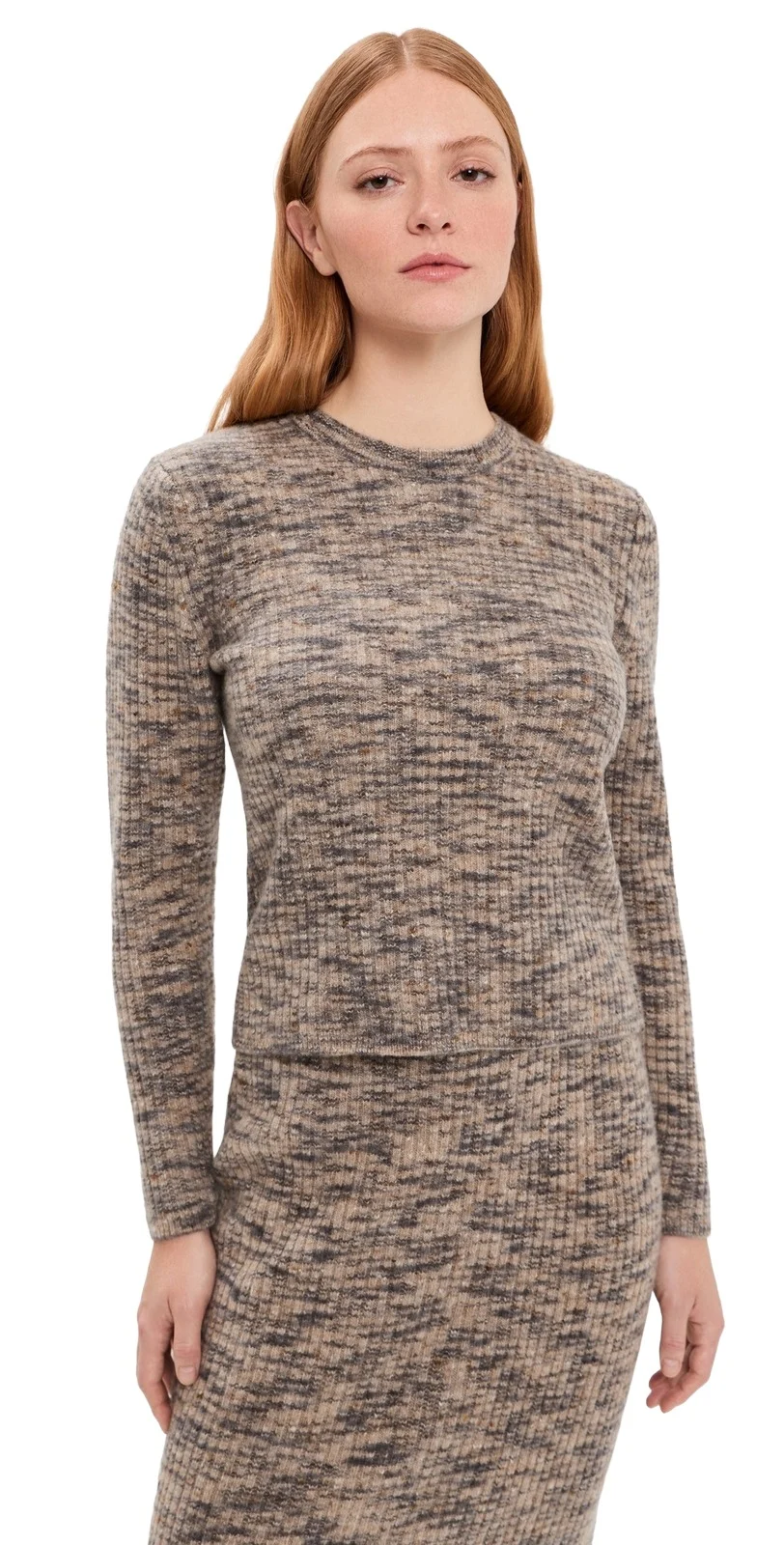 Long Sleeve Ruched Knit Top