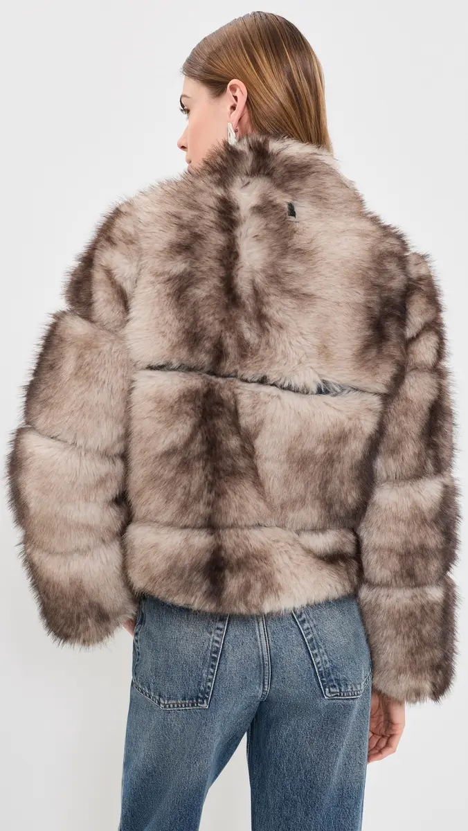 Apparis Sai Faux Mink Coat | Thumbnail 3 Apparis Sai Faux Mink Coat | Thumbnail 3