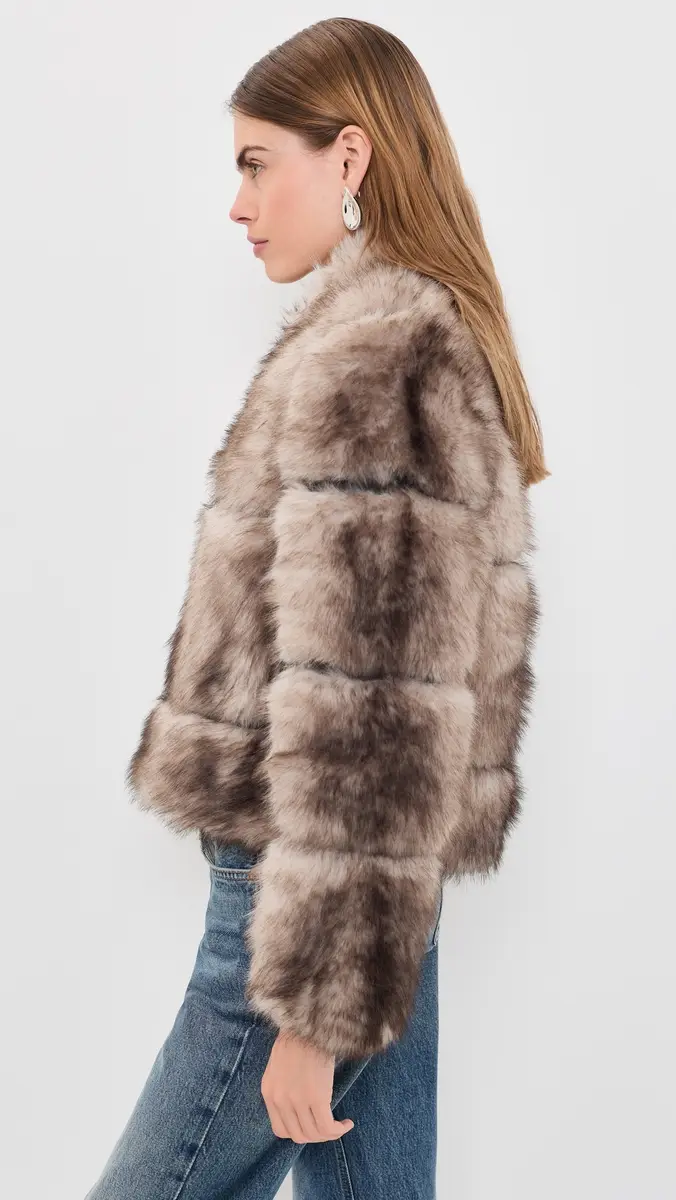 Apparis Sai Faux Mink Coat | Thumbnail 4 Apparis Sai Faux Mink Coat | Thumbnail 4