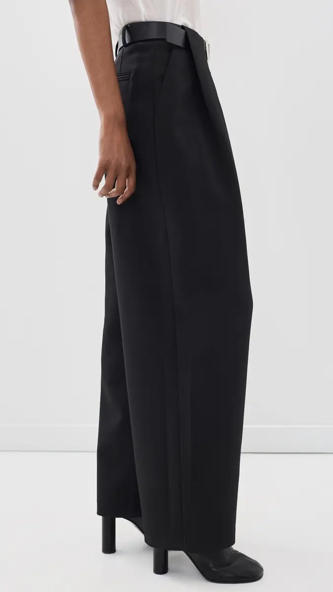 Source Unknown Matteo Belted Tuck Trousers | Thumbnail 4 Source Unknown Matteo Belted Tuck Trousers | Thumbnail 4