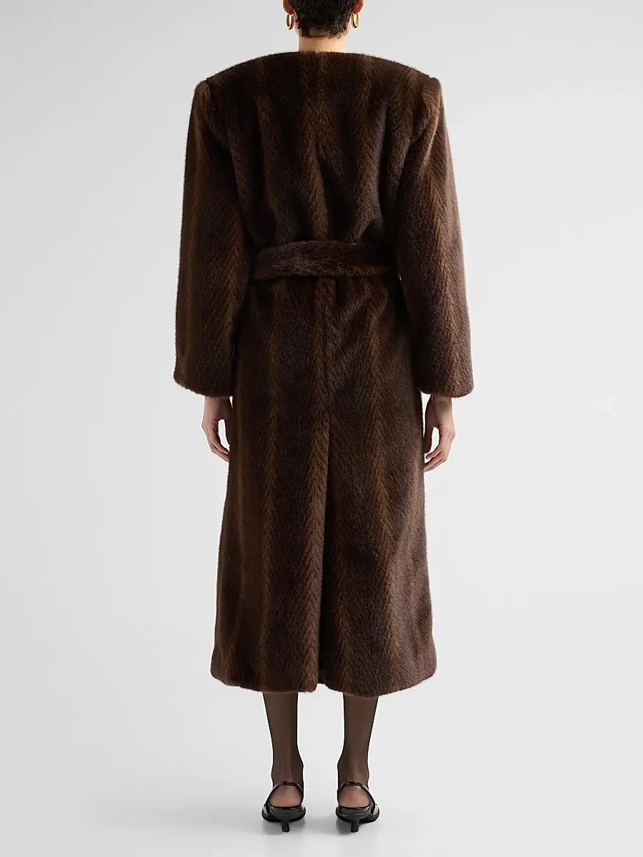 Ronny Kobo Women's Cady Faux-Fur Coat | Thumbnail 3 Ronny Kobo Women's Cady Faux-Fur Coat | Thumbnail 3