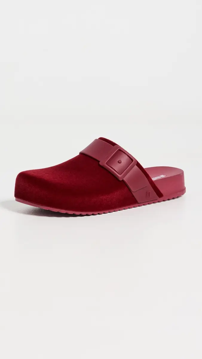 Melissa Cozy Velvet Clogs | Thumbnail 2