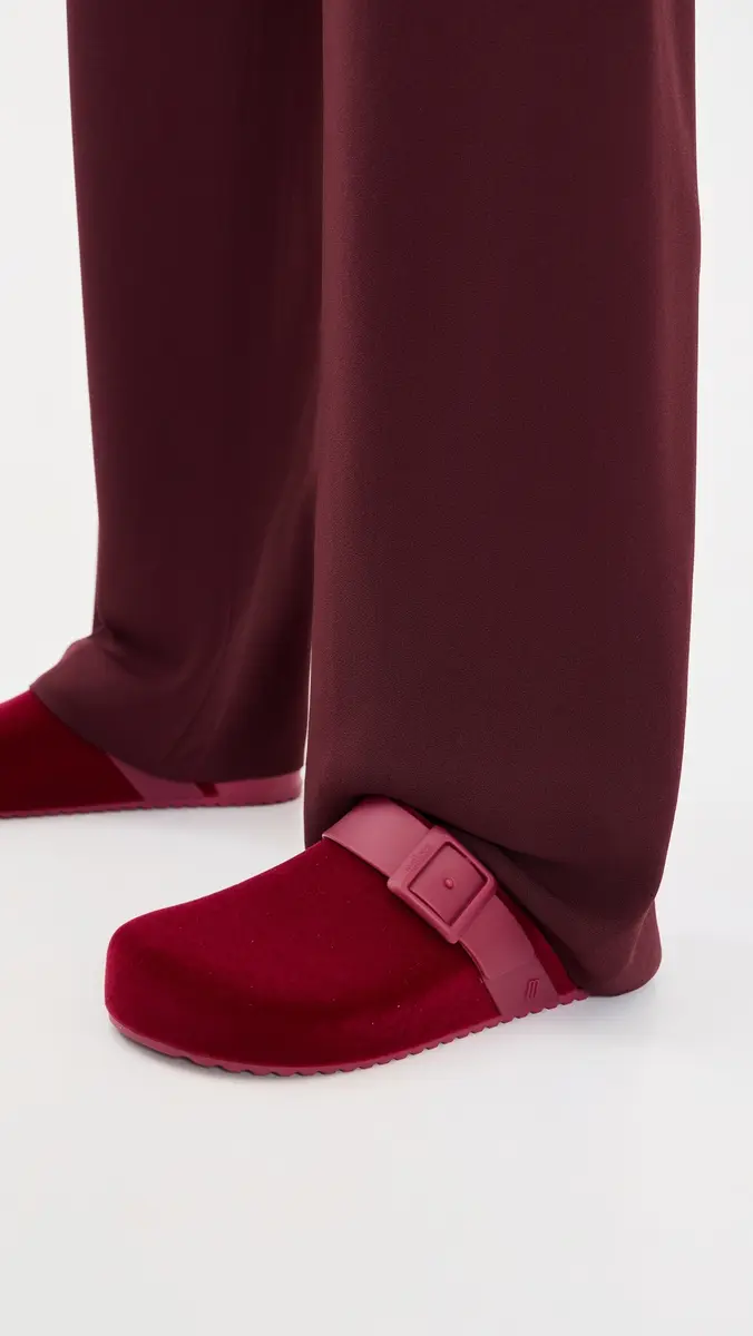 Melissa Cozy Velvet Clogs | Thumbnail 3