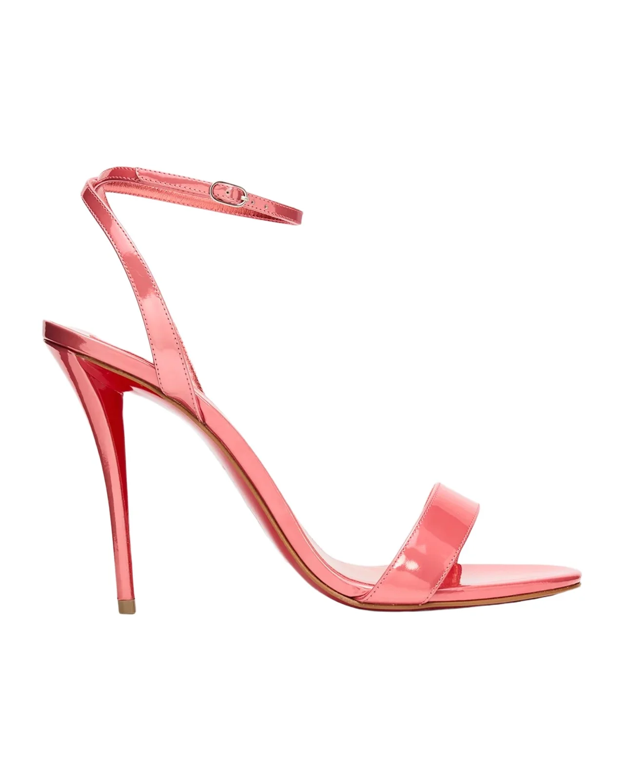 Christian Louboutin 100mm Miss Z Patent Leather Ankle-Strap Sandals