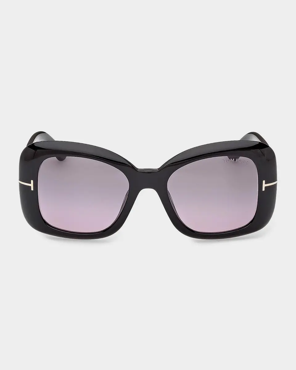 Tom Ford Sandra 52MM Square Sunglasses | Thumbnail 2 Tom Ford Sandra 52MM Square Sunglasses | Thumbnail 2