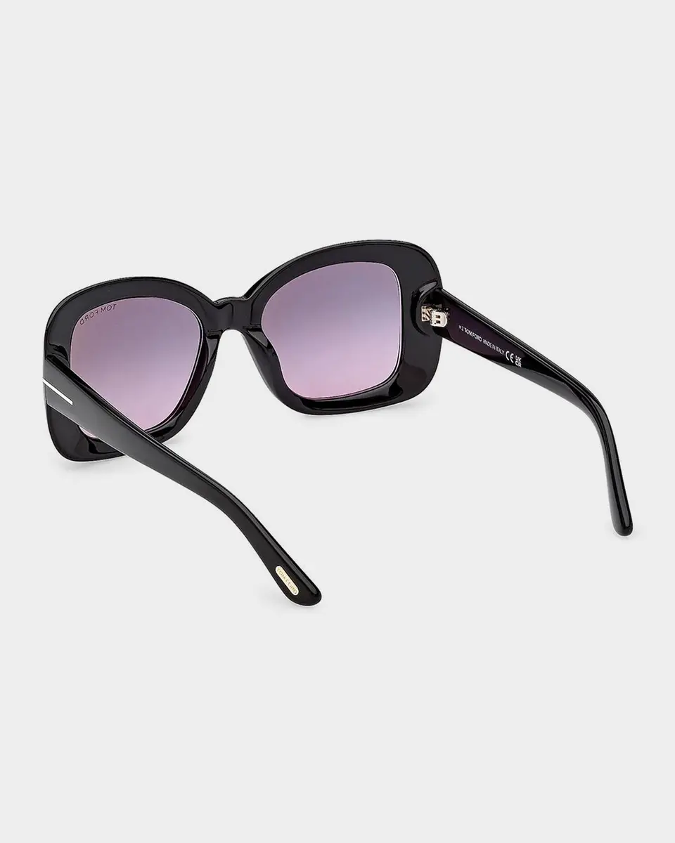 Tom Ford Sandra 52MM Square Sunglasses | Thumbnail 3 Tom Ford Sandra 52MM Square Sunglasses | Thumbnail 3