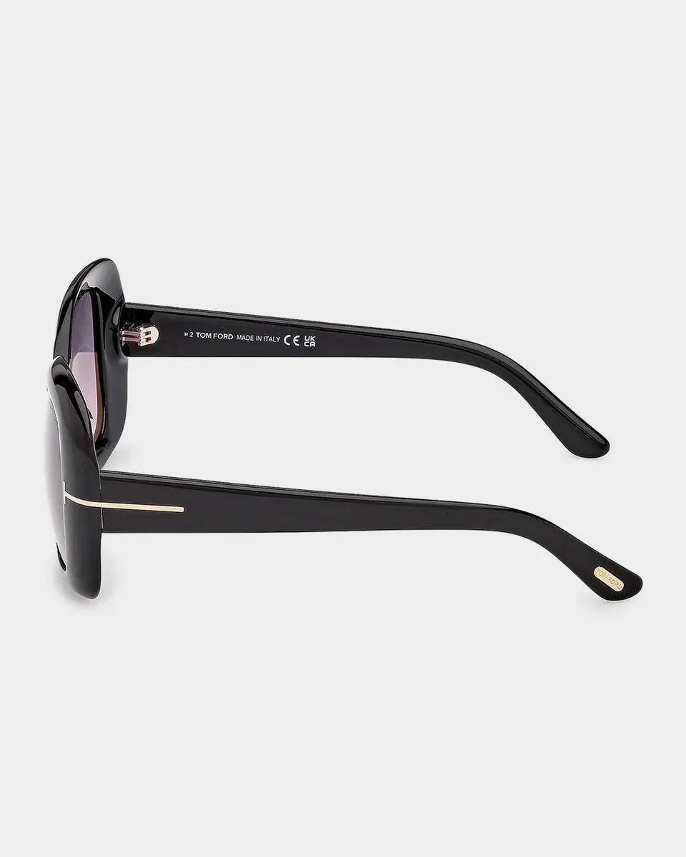 Tom Ford Sandra 52MM Square Sunglasses | Thumbnail 4 Tom Ford Sandra 52MM Square Sunglasses | Thumbnail 4