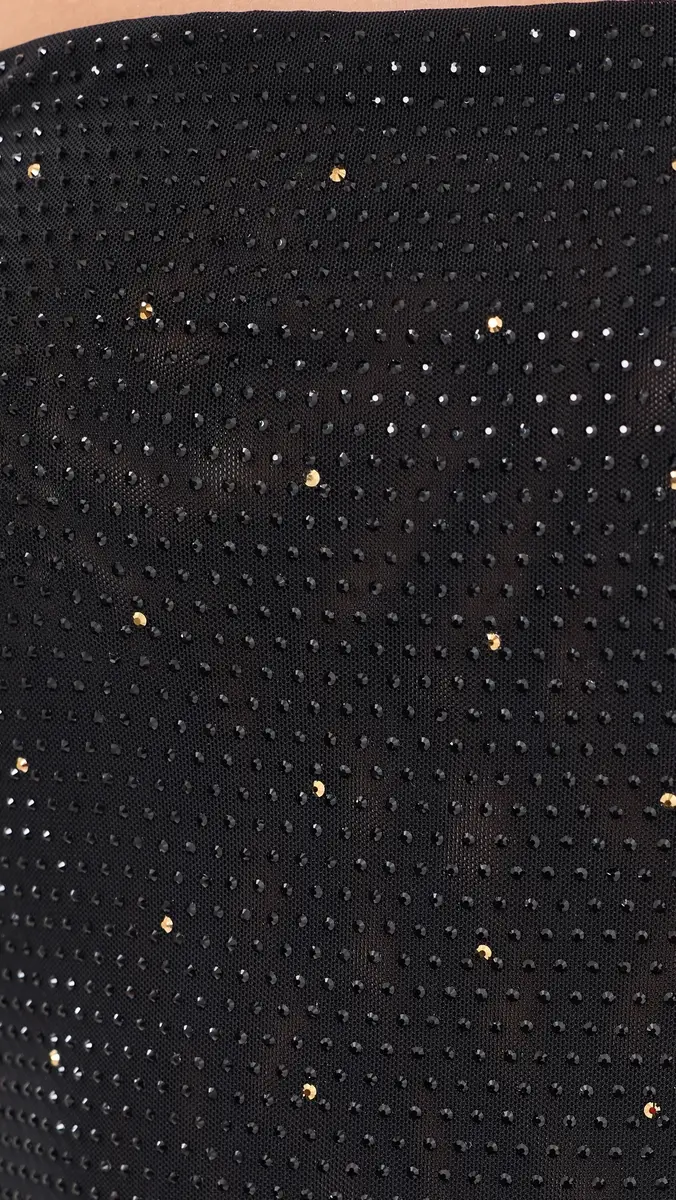 Alice + Olivia Delora Embellished Strapless Midi Dress | Thumbnail 6 Alice + Olivia Delora Embellished Strapless Midi Dress | Thumbnail 6