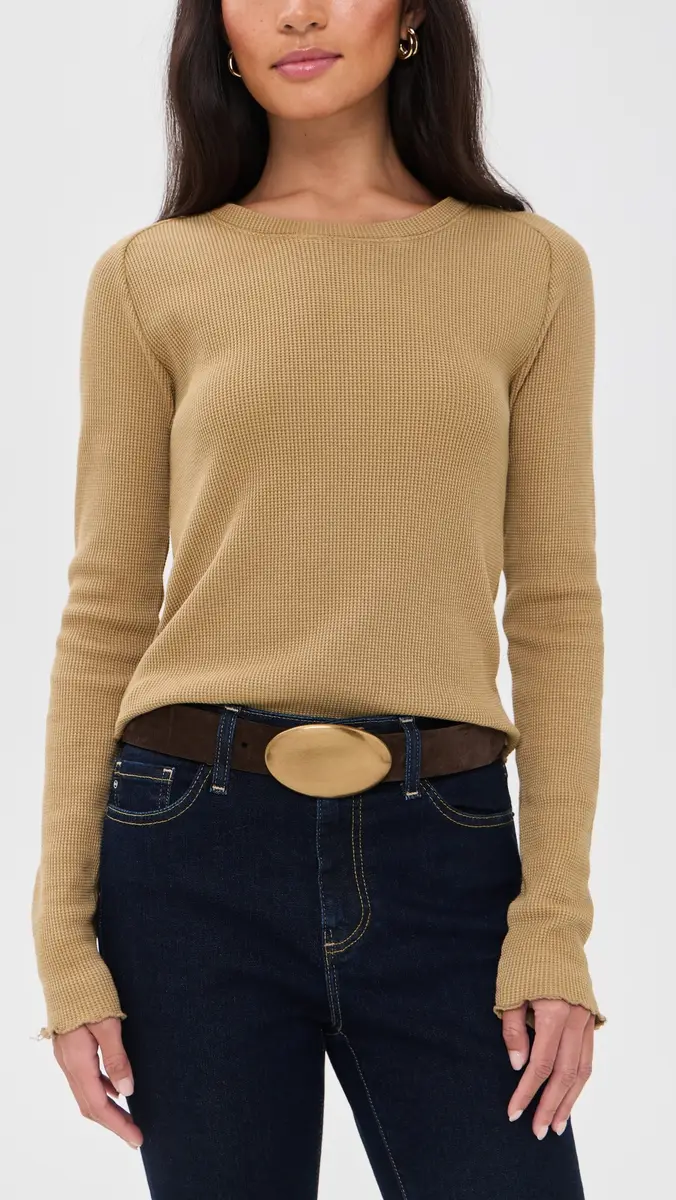 Madewell Oval Plaque Buckle Belt | Thumbnail 3 Madewell Oval Plaque Buckle Belt | Thumbnail 3