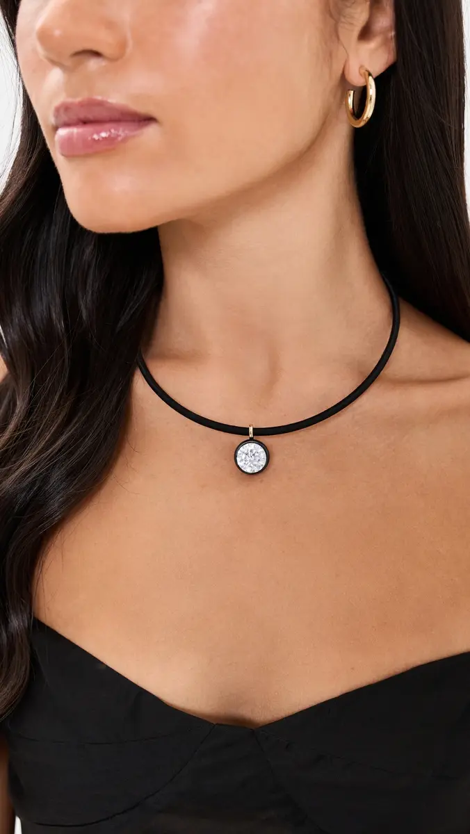 BaubleBar Lindsey Crystal Collar Necklace | Thumbnail 3