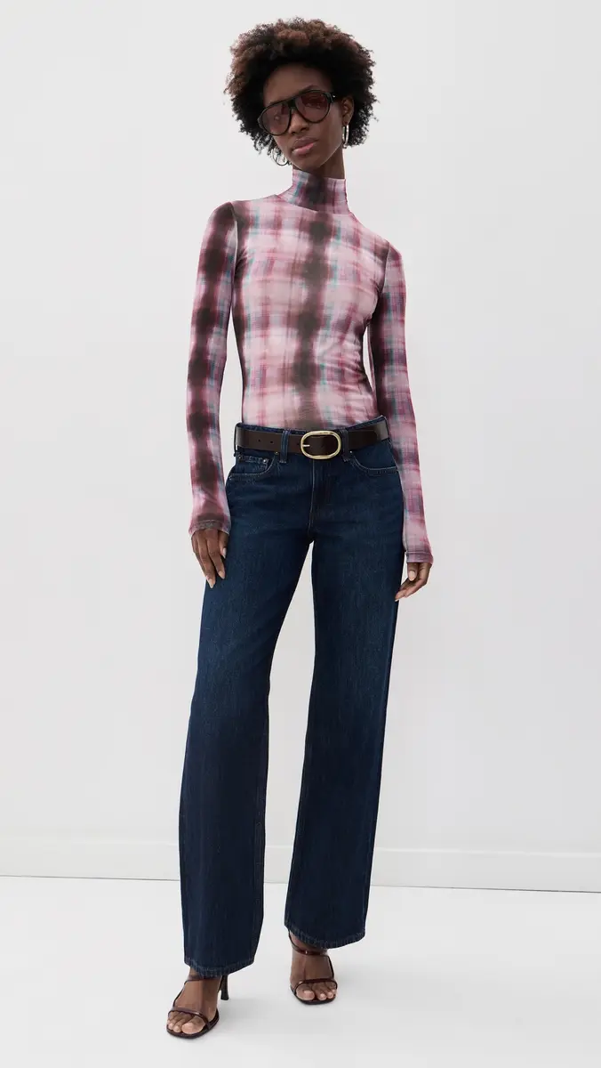rag & bone Yana Mock Neck Mesh Top | Thumbnail 5 rag & bone Yana Mock Neck Mesh Top | Thumbnail 5