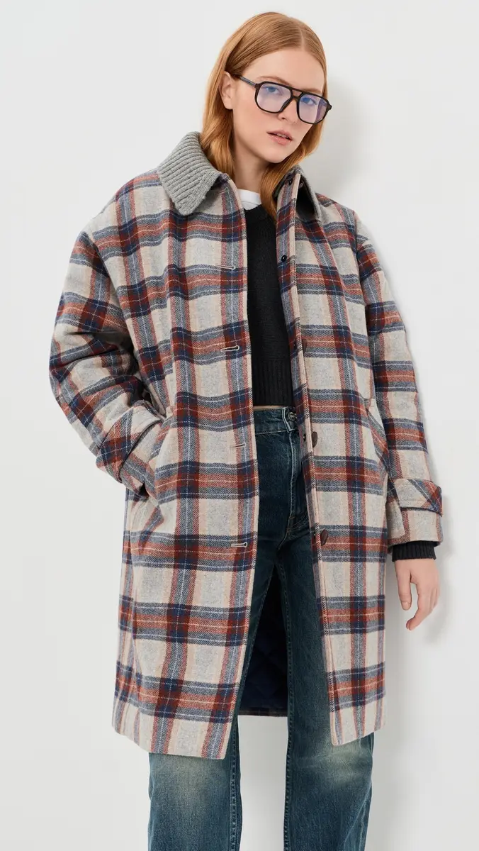 Veronica Beard Laurent Dickey Collared Coat | Thumbnail 2