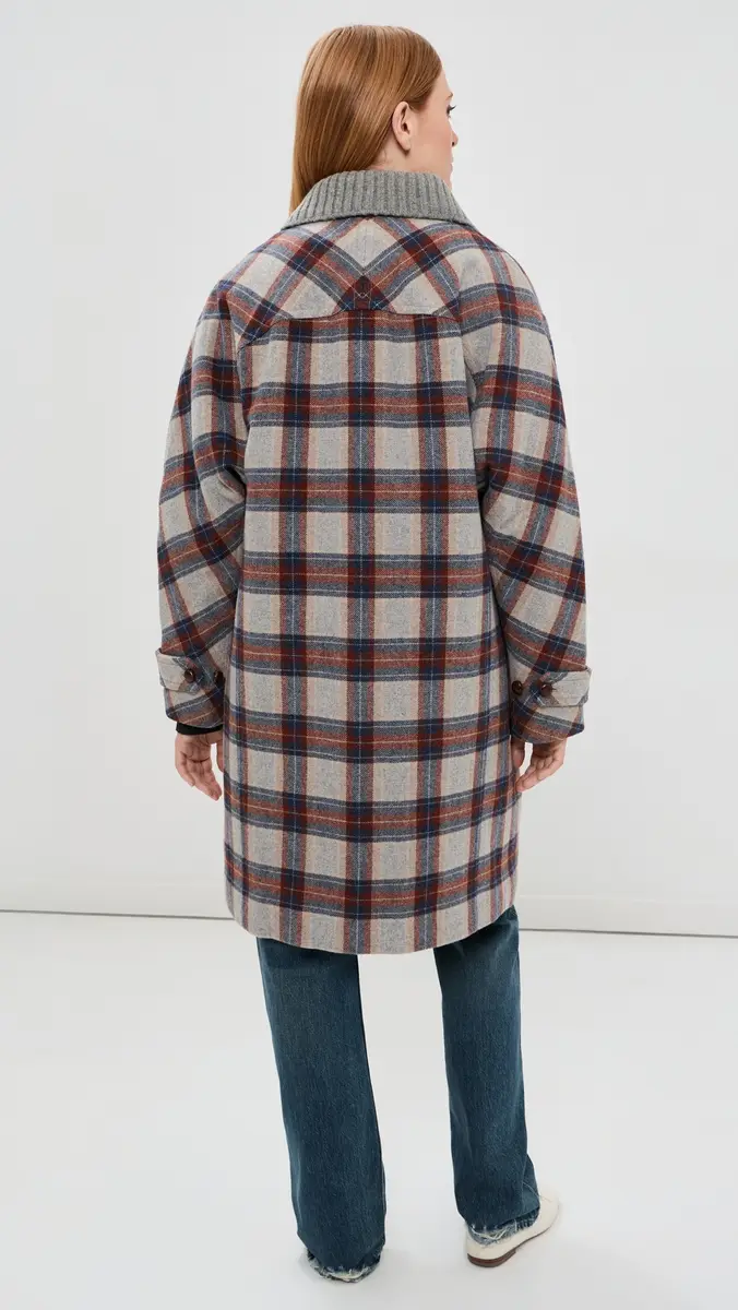 Veronica Beard Laurent Dickey Collared Coat | Thumbnail 3