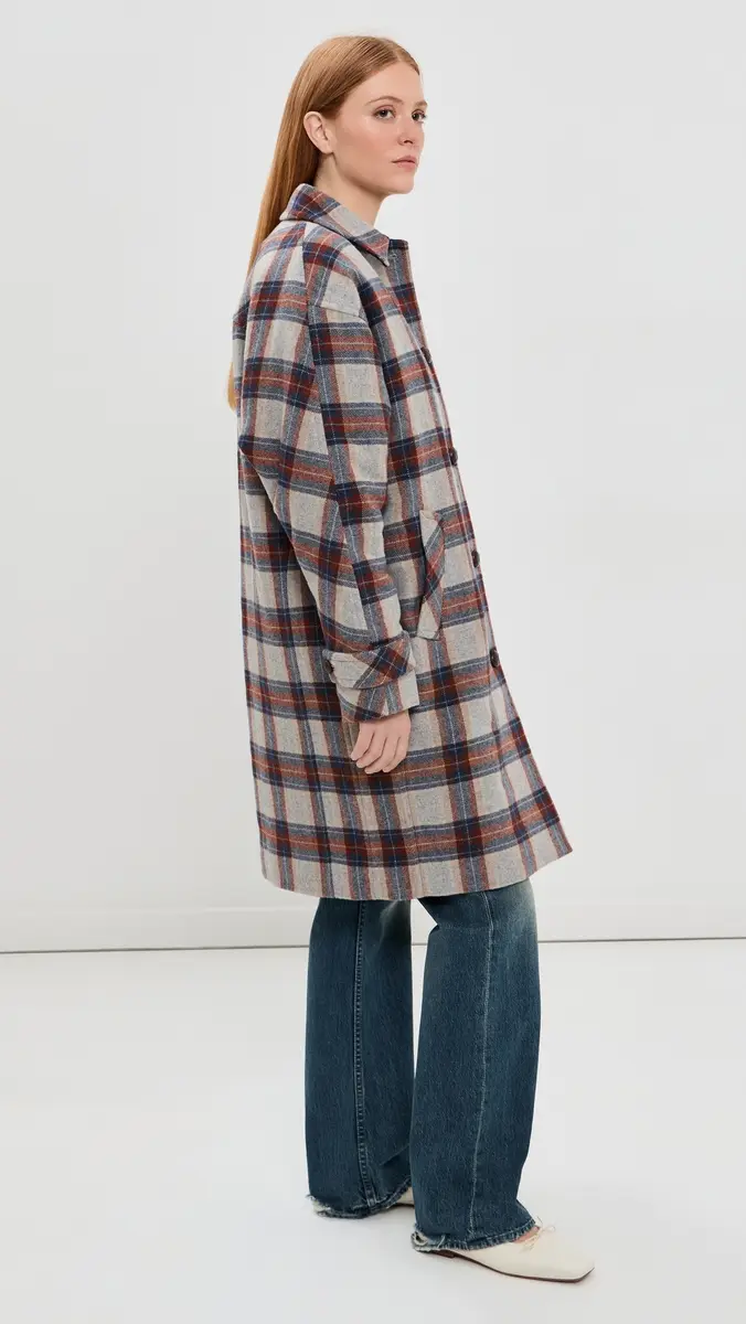 Veronica Beard Laurent Dickey Collared Coat | Thumbnail 4