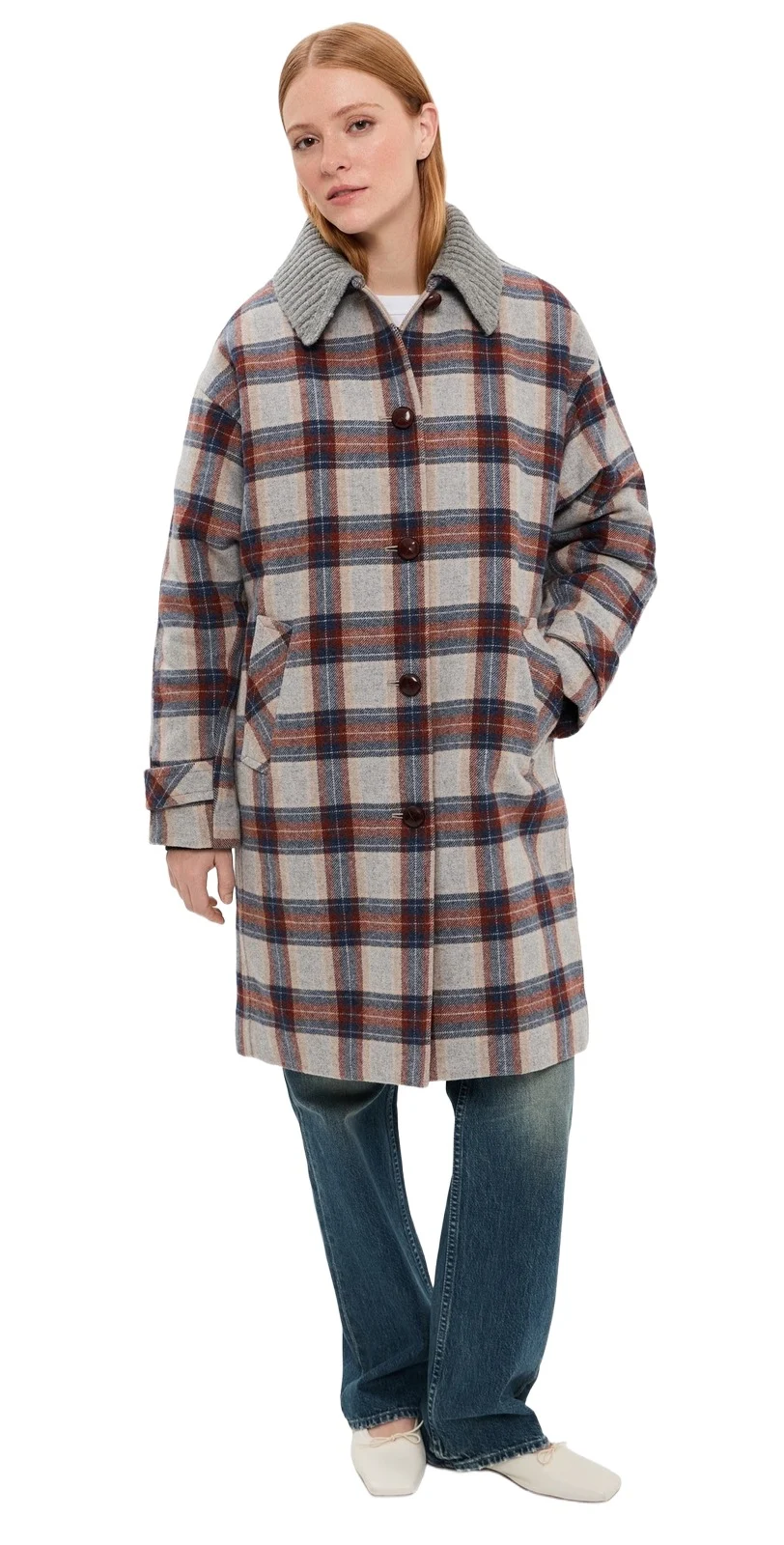Laurent Dickey Collared Coat Laurent Dickey Collared Coat