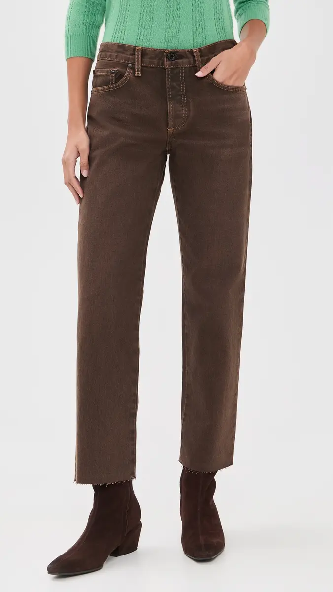 Askk NY Low Straight Jeans | Thumbnail 2 Askk NY Low Straight Jeans | Thumbnail 2