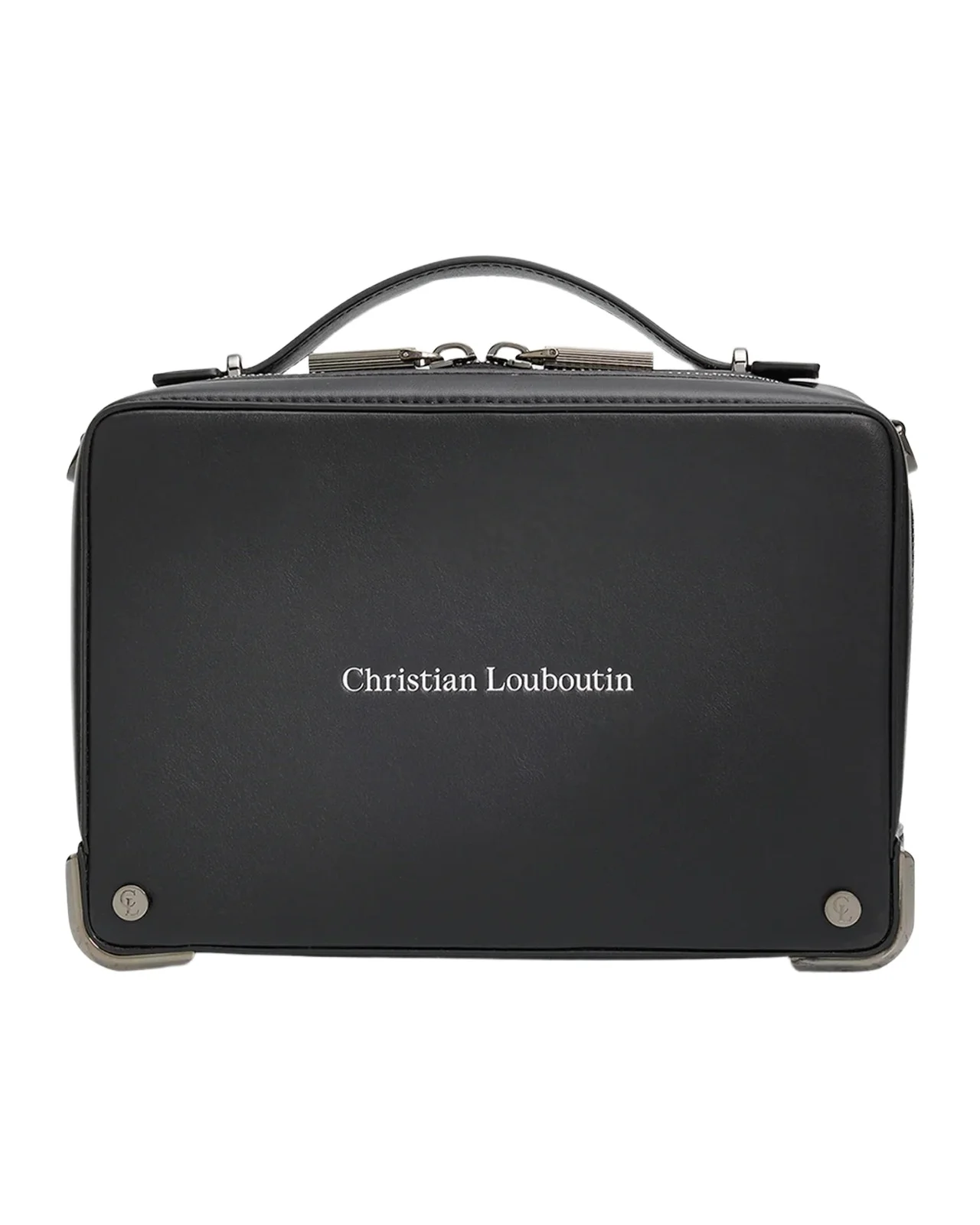 Christian Louboutin Men's Tactile Leather Briefcase