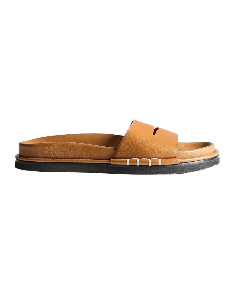 JW Anderson Leather Loafer Slide Sandals