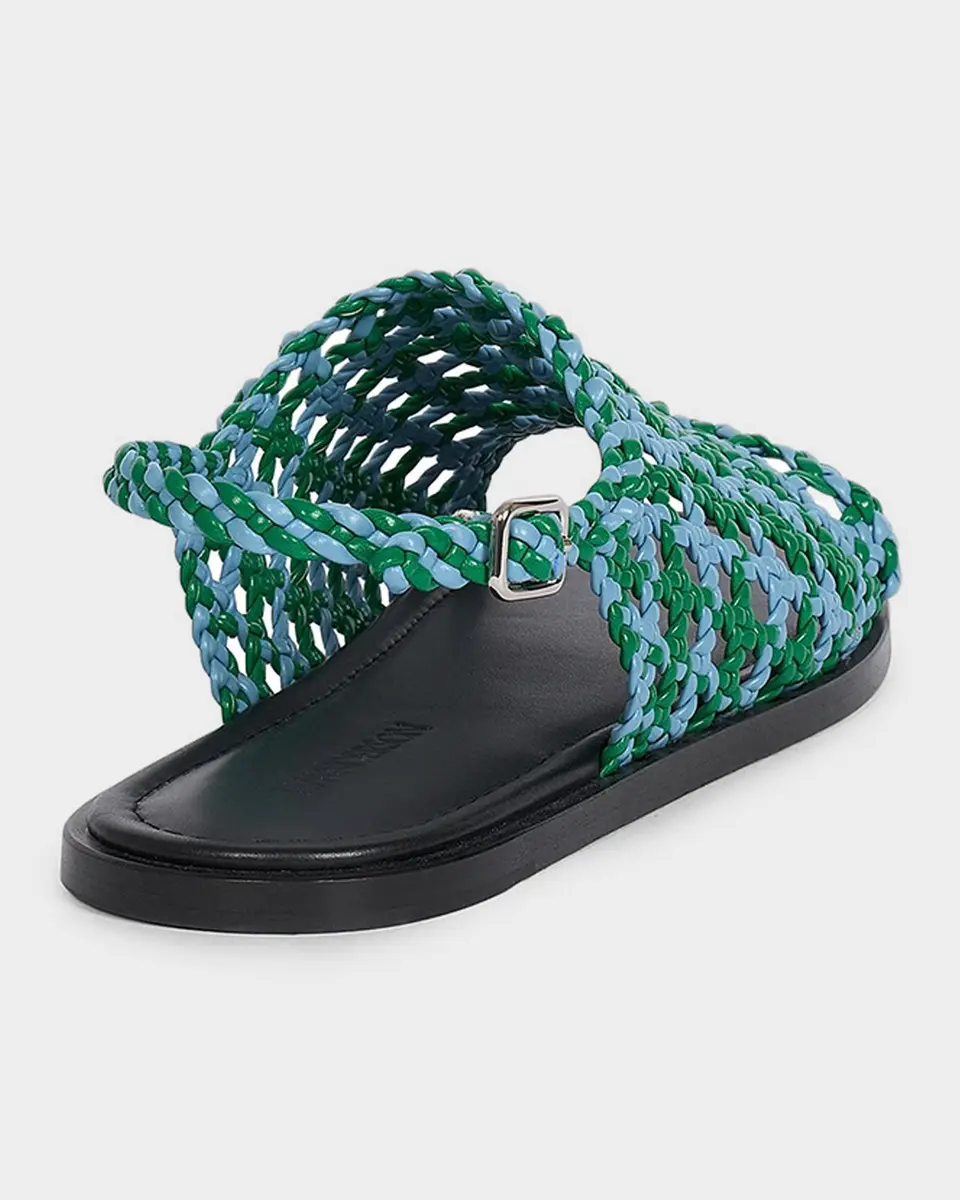 JW Anderson Net Woven Nappa Leather Sandals | Thumbnail 2 JW Anderson Net Woven Nappa Leather Sandals | Thumbnail 2