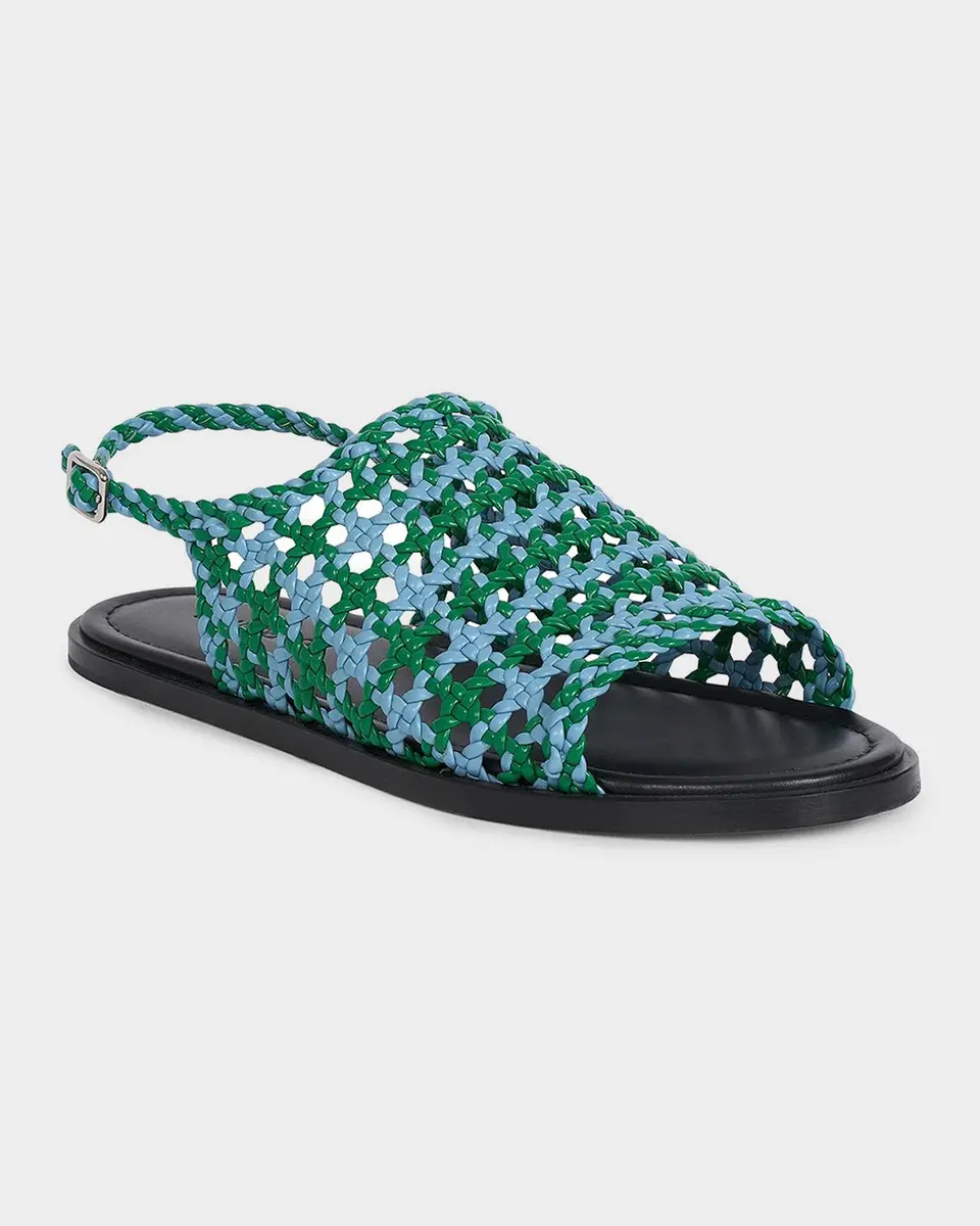 JW Anderson Net Woven Nappa Leather Sandals | Thumbnail 5 JW Anderson Net Woven Nappa Leather Sandals | Thumbnail 5