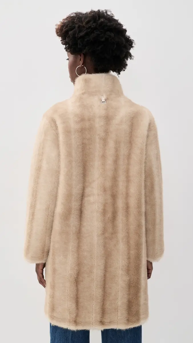 Apparis Blair Shaved Faux Mink Coat | Thumbnail 3 Apparis Blair Shaved Faux Mink Coat | Thumbnail 3