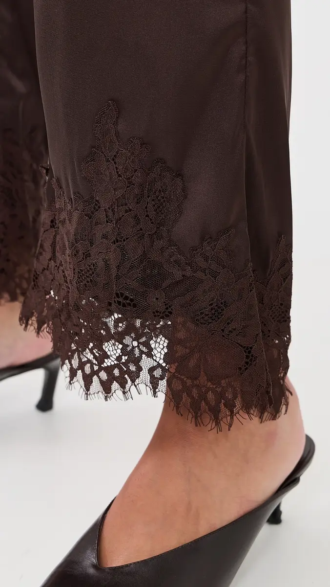 Bailey Rose Lace Trim Pants | Thumbnail 6 Bailey Rose Lace Trim Pants | Thumbnail 6