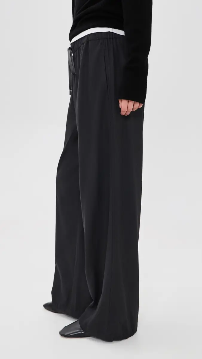 Vince Soft Flannel Drawstring Pants | Thumbnail 4 Vince Soft Flannel Drawstring Pants | Thumbnail 4