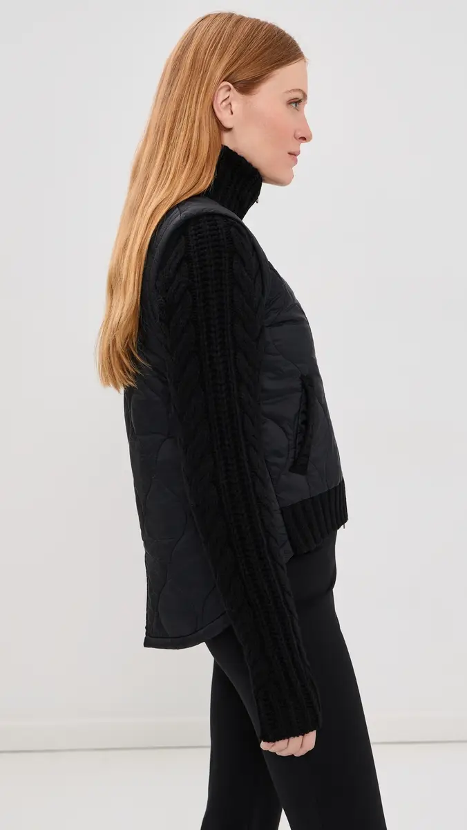 Veronica Beard Patra Mixed Media Jacket | Thumbnail 4 Veronica Beard Patra Mixed Media Jacket | Thumbnail 4