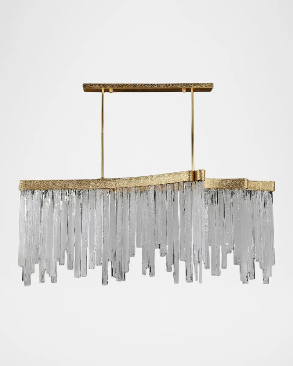 John-Richard Collection Eos 69" 4-Light LED Horizontal Chandelier | Thumbnail 2 John-Richard Collection Eos 69" 4-Light LED Horizontal Chandelier | Thumbnail 2
