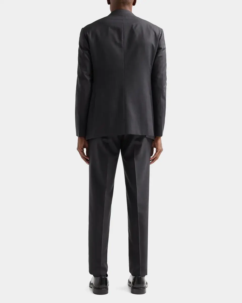 Giorgio Armani Men's Zig-Zag Textured Wool Suit | Thumbnail 3 Giorgio Armani Men's Zig-Zag Textured Wool Suit | Thumbnail 3