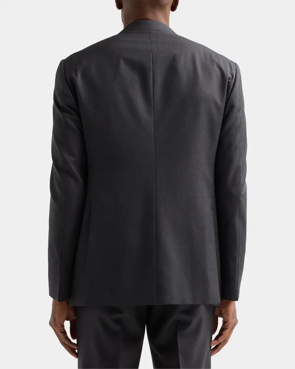 Giorgio Armani Men's Zig-Zag Textured Wool Suit | Thumbnail 7 Giorgio Armani Men's Zig-Zag Textured Wool Suit | Thumbnail 7