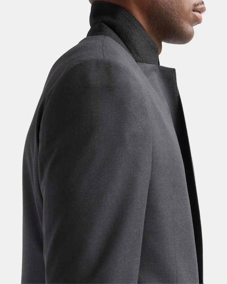 Giorgio Armani Men's Zig-Zag Textured Wool Suit | Thumbnail 9 Giorgio Armani Men's Zig-Zag Textured Wool Suit | Thumbnail 9