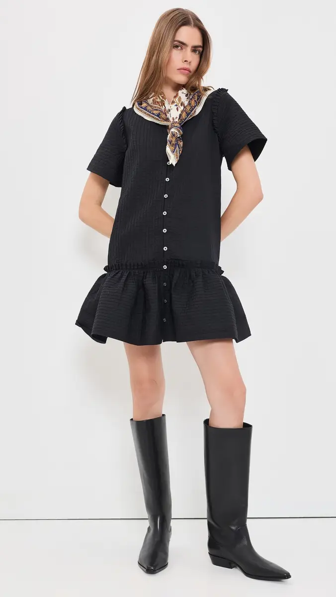 Sea Roni Solid Mini Dress | Thumbnail 5 Sea Roni Solid Mini Dress | Thumbnail 5