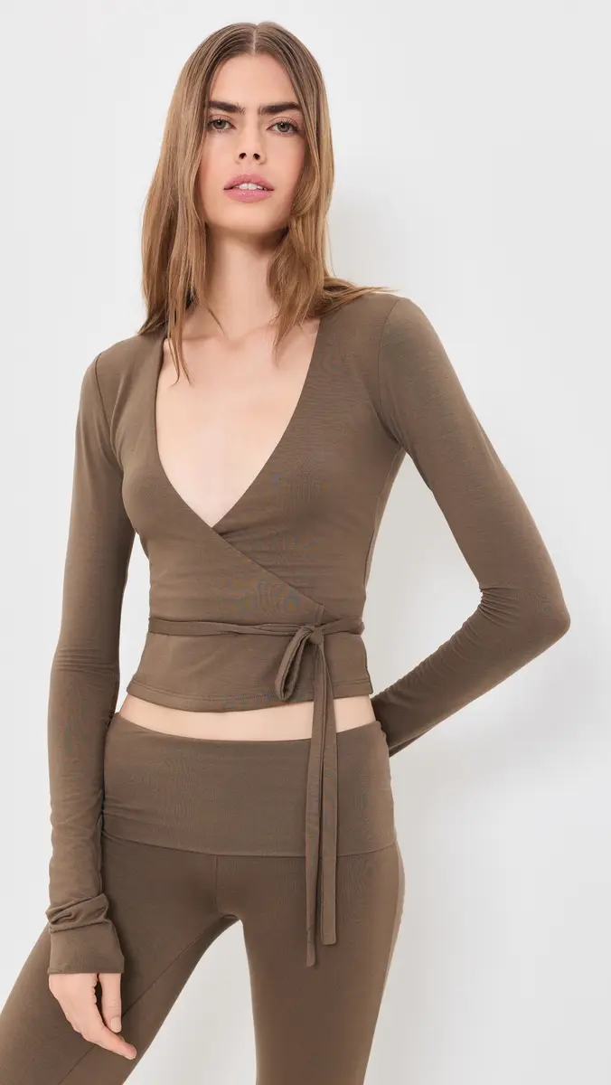 ÉTERNE Wrap Top | Thumbnail 2 ÉTERNE Wrap Top | Thumbnail 2