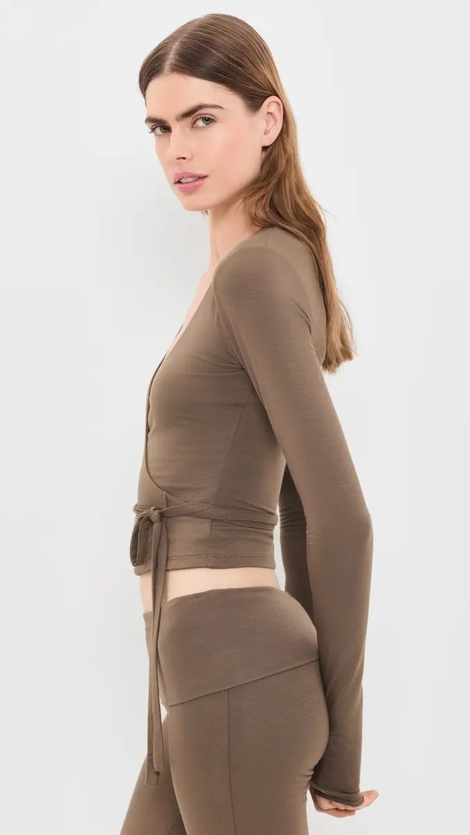 ÉTERNE Wrap Top | Thumbnail 4 ÉTERNE Wrap Top | Thumbnail 4