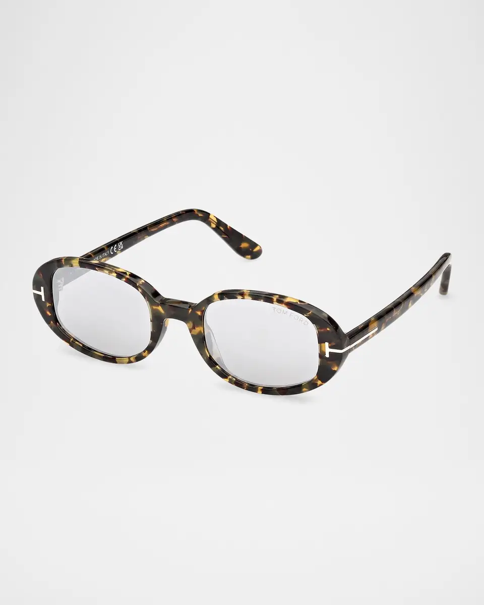 Tom Ford Iggy 49MM Acetate Oval Sunglasses | Thumbnail 2