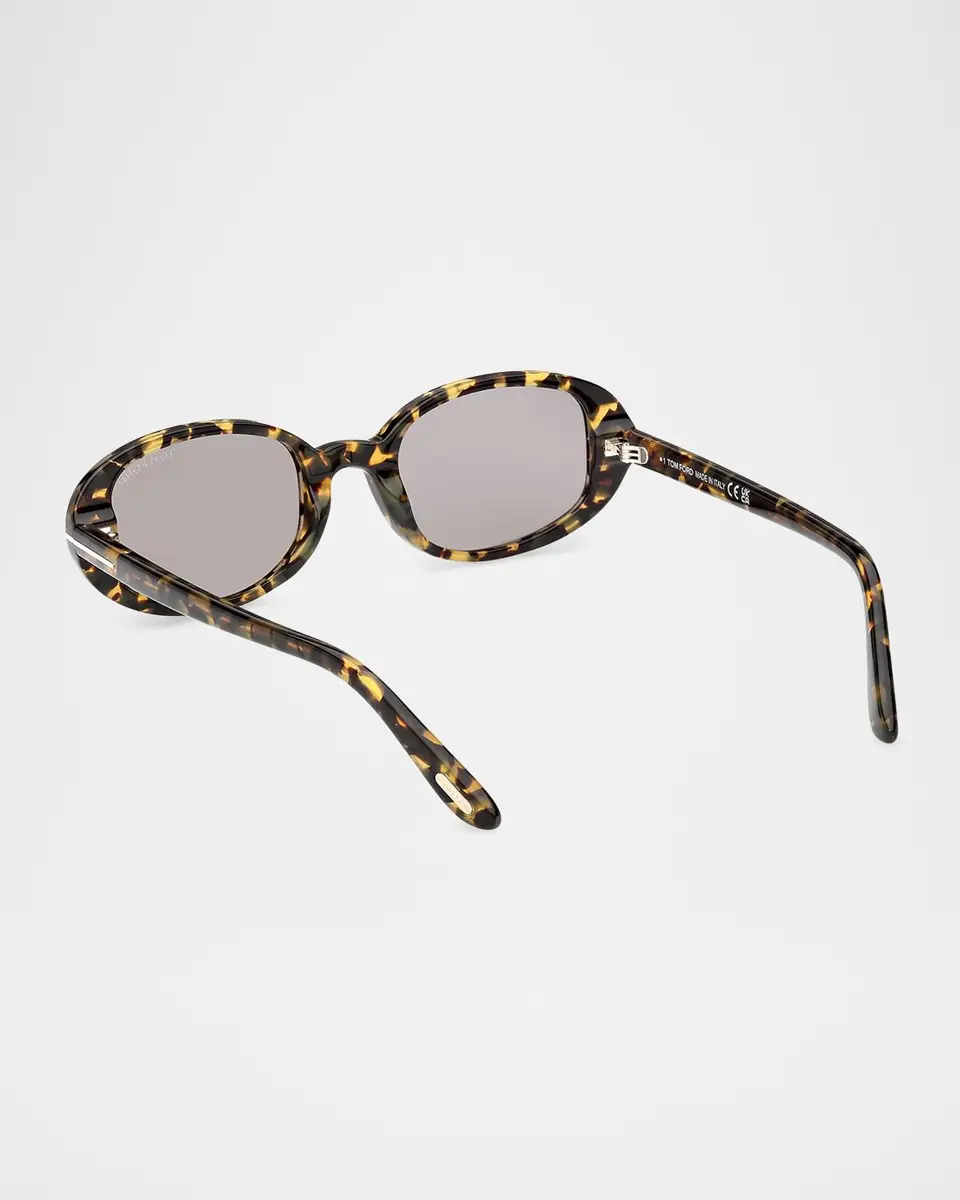 Tom Ford Iggy 49MM Acetate Oval Sunglasses | Thumbnail 4
