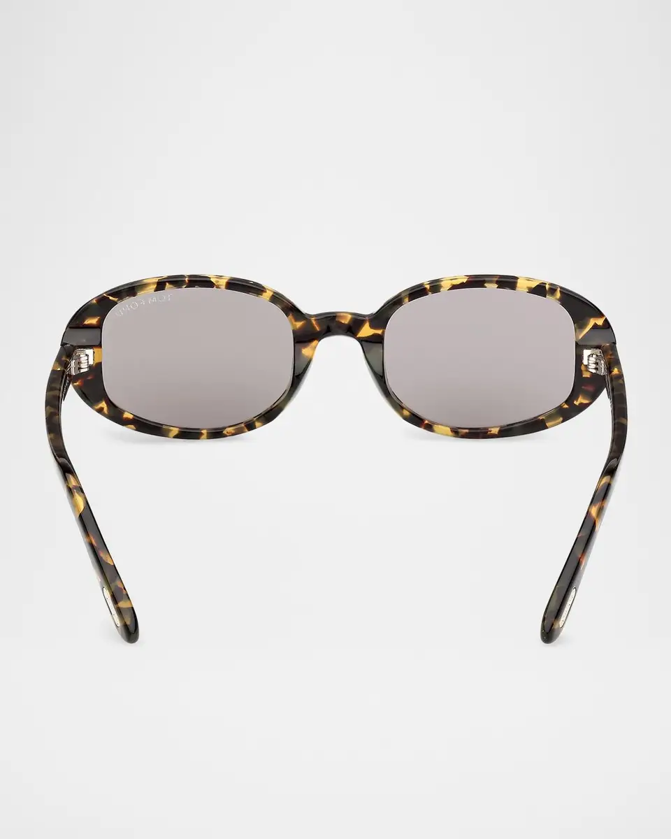 Tom Ford Iggy 49MM Acetate Oval Sunglasses | Thumbnail 5