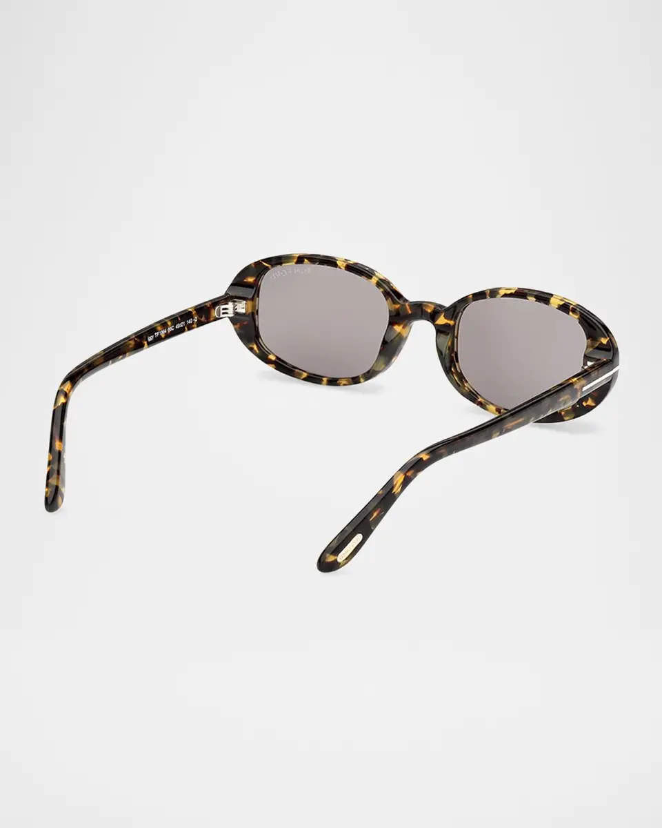 Tom Ford Iggy 49MM Acetate Oval Sunglasses | Thumbnail 6