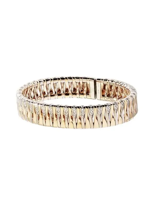 18K Two-Tone Gold Diamond Coucher de Soleil Bracelet