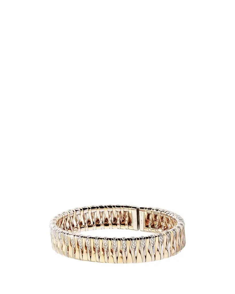 Vhernier 18K Two-Tone Gold Diamond Coucher de Soleil Bracelet