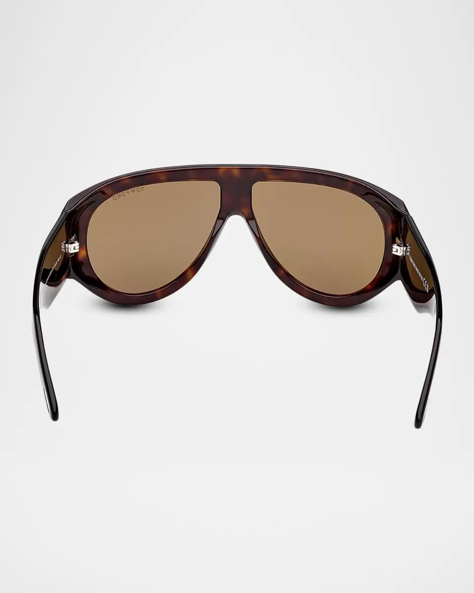 Tom Ford Bronson 60MM Acetate Pilot Sunglasses | Thumbnail 5
