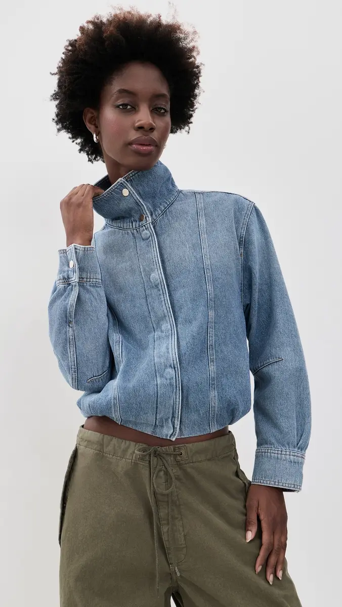 Le Jean Denim Bubble Jacket | Thumbnail 2 Le Jean Denim Bubble Jacket | Thumbnail 2