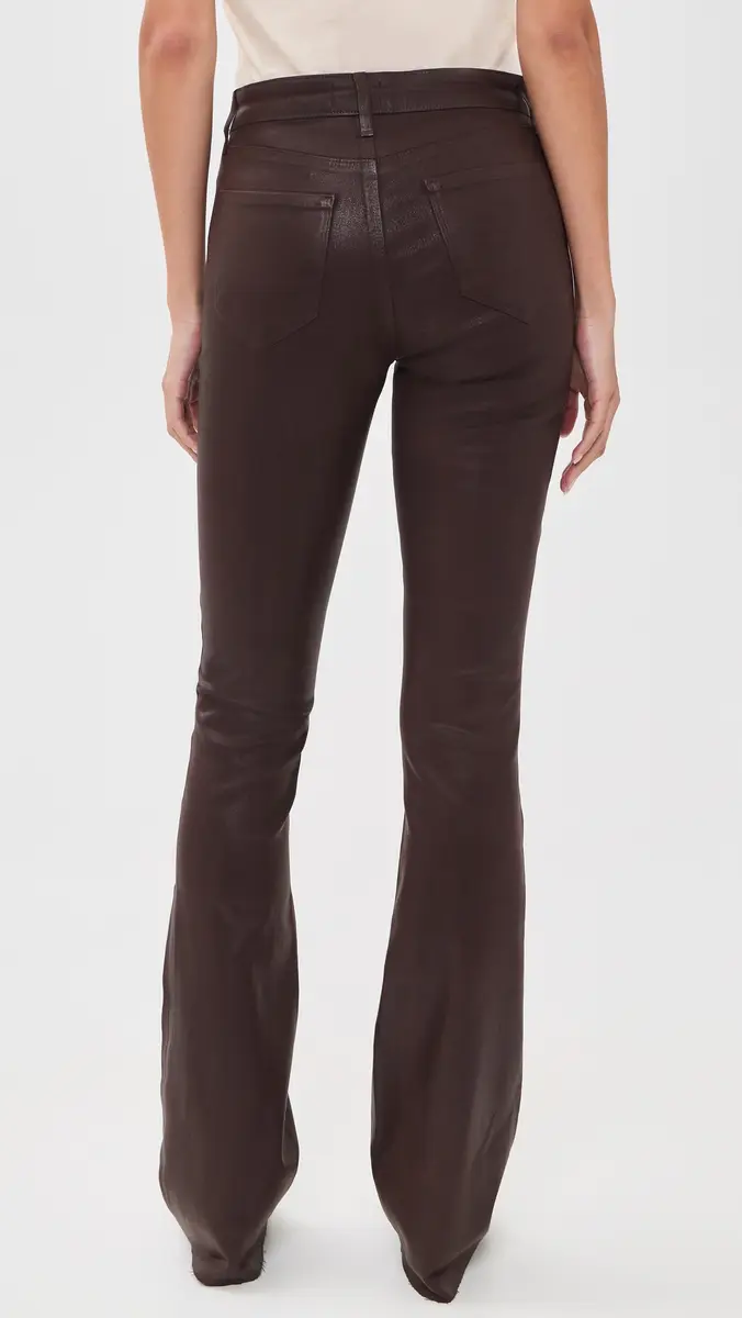 L'Agence Ruth Straight Coated Jeans | Thumbnail 3 L'Agence Ruth Straight Coated Jeans | Thumbnail 3