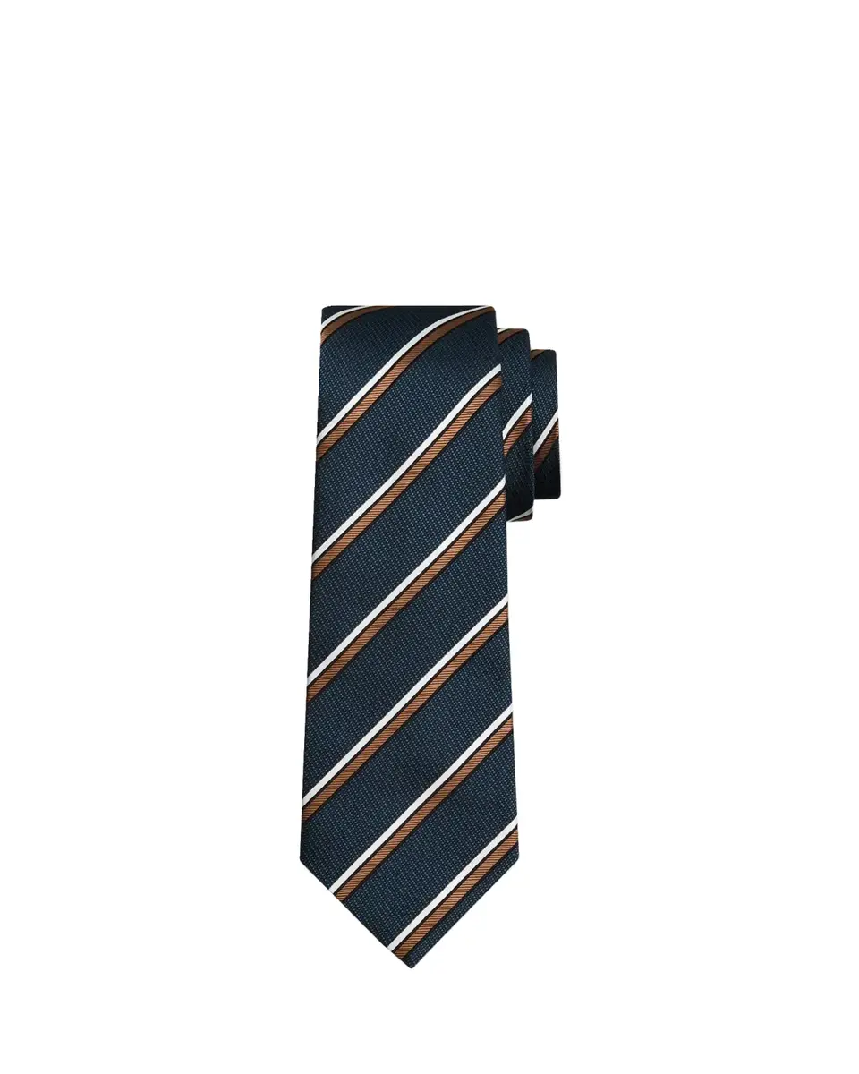 Kiton Men's Multi-Stripe Silk Tie | Thumbnail 2
