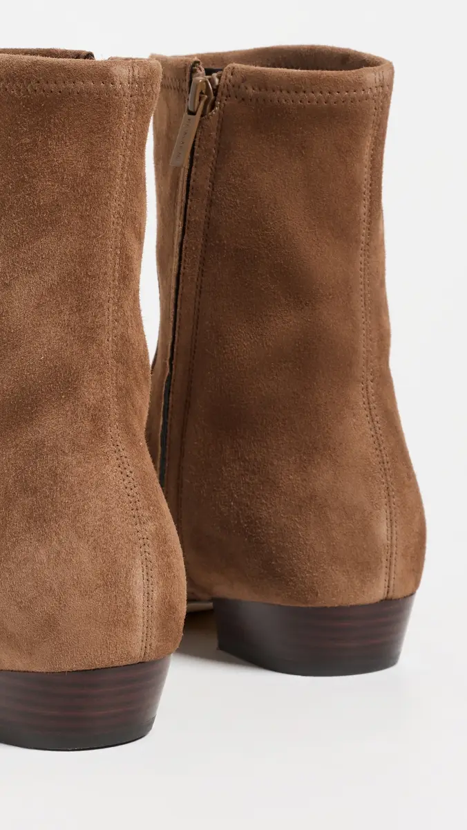 Veronica Beard Glinda Suede Booties | Thumbnail 4 Veronica Beard Glinda Suede Booties | Thumbnail 4