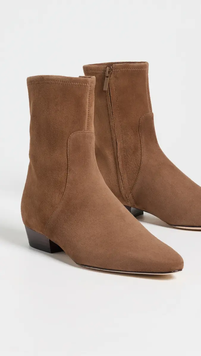 Veronica Beard Glinda Suede Booties | Thumbnail 5 Veronica Beard Glinda Suede Booties | Thumbnail 5