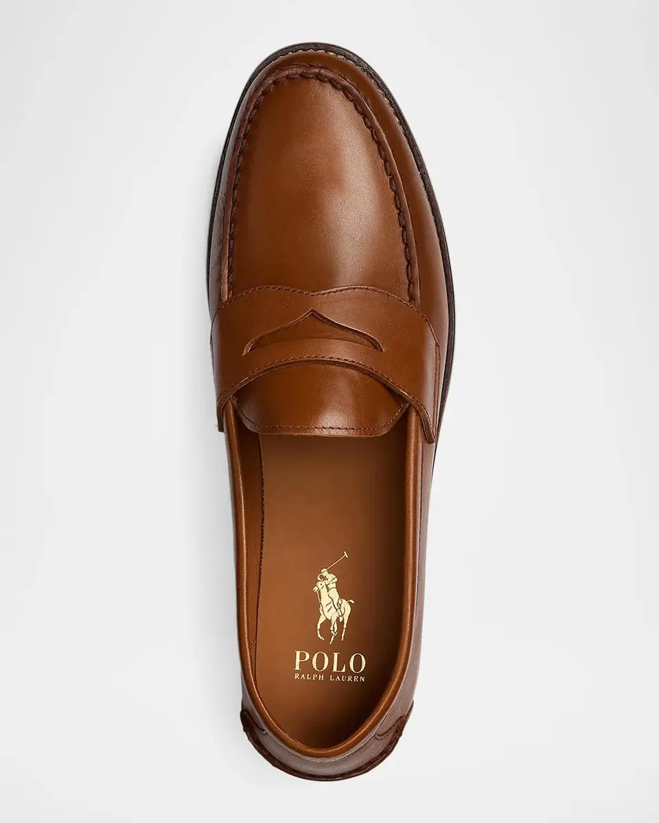 Polo Ralph Lauren Alston Penny Full-Grain Loafers | Thumbnail 3 Polo Ralph Lauren Alston Penny Full-Grain Loafers | Thumbnail 3